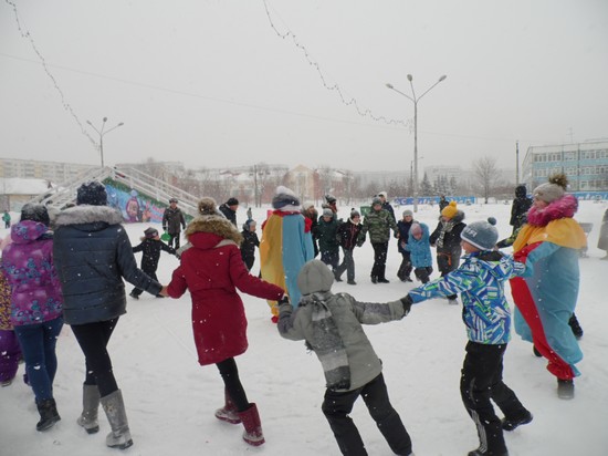 Развлекательная программа «Рождественские забавы» в Орджоникидзевском районе