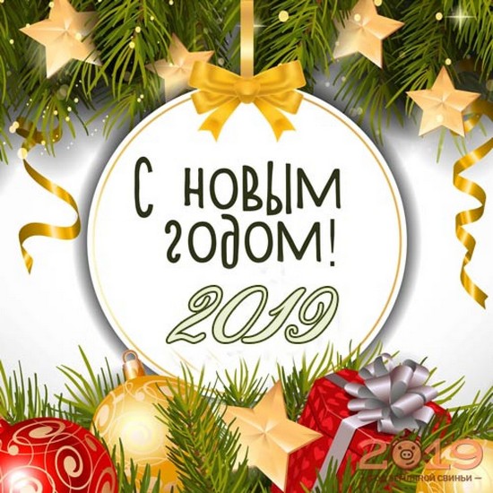 С Новым 2019 годом!!!